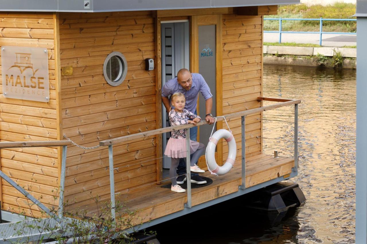 Rezidence Malše - Unikátní apartmány na vodě Ceske Budejovice Esterno foto
